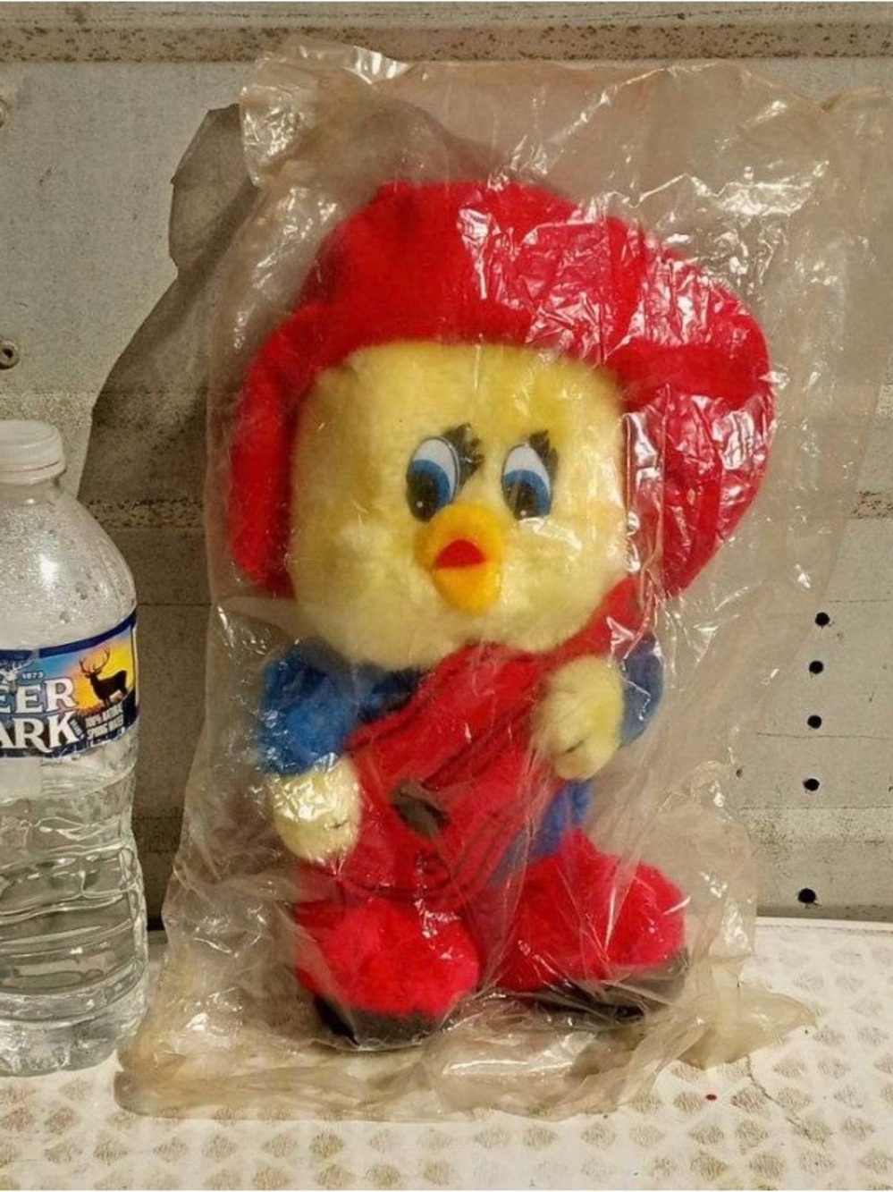 Vintage Conway Twitty Bird Plush Country Guitar Tweety Stuffed Animal 80s